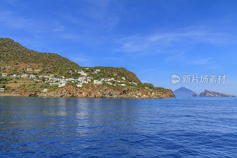 Panarea - Aeolian群岛，西西里岛，意大利